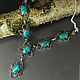 Necklace with turquoise Turkmenistan 'Turquoise'. Necklace. The inspiration of nature in stones. Online shopping on My Livemaster.  Фото №2