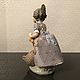Винтаж: LLADRO 1422 фарфоровая статуэтка  Мисс Валенсия с апельсинами. Статуэтки винтажные. Коллекция Frau Burd. Интернет-магазин Ярмарка Мастеров.  Фото №2