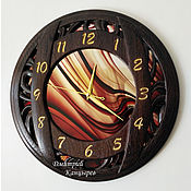 Для дома и интерьера handmade. Livemaster - original item Wall clock 