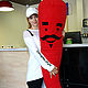 Pillow Pepper-a cool, huge gift for a man's birthday. Fun. Lara (EnigmaStyle). My Livemaster. Фото №5