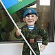 Doll 'Paratrooper', Miniature figurines, Ryazan,  Фото №1
