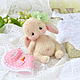Муся (6,5 см). Тедди Зверята. teddy_and_toys. Ярмарка Мастеров.  Фото №5