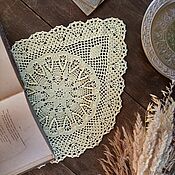 Для дома и интерьера handmade. Livemaster - original item Table Decor Crochet Oval Napkin. Handmade.