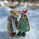  Вместе навсегда. Мишки Тедди. Людмила Лунева (plushfamily). Интернет-магазин Ярмарка Мастеров.  Фото №2