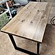 Обеденный стол из дуба. Столы. Mitkin_workshop. Ярмарка Мастеров.  Фото №4