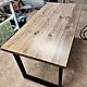 Dining table of oak. Tables. Mitkin_workshop. My Livemaster. Фото №4