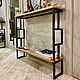 Loft-style console made of solid oak (project g. Ivanovo). Consoles. uloft. My Livemaster. Фото №6