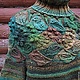 Заказать Большой зеленый уличный свитер. -Lisaveta-. Ярмарка Мастеров. . Свитеры Фото №3