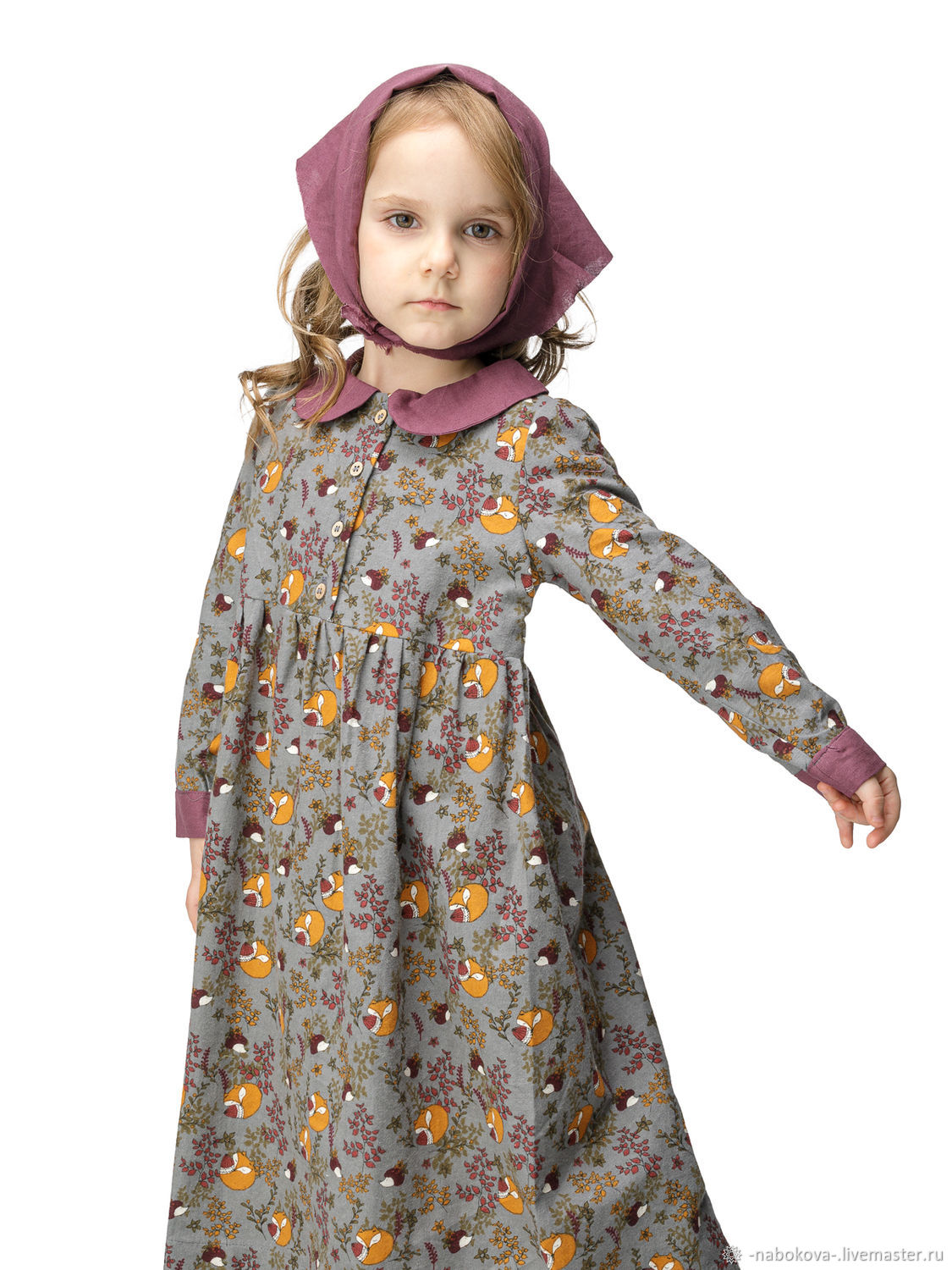 Хлопковое платье для маленьких девочек, Платье, Москва,  Фото №1