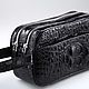 Несессер из кожи крокодила IMA0713B1. Несессеры. CrocShop товары из экзотической кожи. Ярмарка Мастеров.  Фото №5