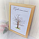 Tree of wishes for the wedding.A4. Books. Just married. Online shopping on My Livemaster.  Фото №2