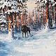 Oil painting landscape Landlord of the Forest Vladimir Chernov. Pictures. VladimirChernov (LiveEtude). Online shopping on My Livemaster.  Фото №2