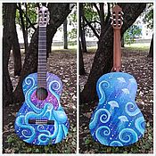 Укулеле "Хакуна-Матата"-гавайская гитара (сопрано) ручная роспись