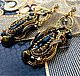 Серьги  "Imperial treasures". Серьги классические. Наталия Сухова. Интернет-магазин Ярмарка Мастеров.  Фото №2