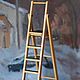 Order Dollhouses: Stepladder 1/12. papa-marko. Livemaster. . Doll houses Фото №3