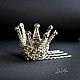 Hairpin-crown ' Mistress'. Hairpin. Del-moro. My Livemaster. Фото №4