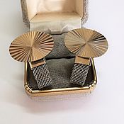 Винтаж handmade. Livemaster - original item Cufflinks vintage: Cufflinks of the USSR, silver. Handmade.