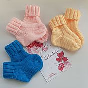 Аксессуары handmade. Livemaster - original item Children`s socks: 9cm. Handmade.