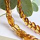 Янтарь медовый 8-12мм натуральный бусины монетка. Бусины. Anis shop наборы камни фурнитура. Ярмарка Мастеров.  Фото №6