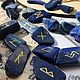 The runes are handmade from lapis lazuli, Runes, Moscow,  Фото №1