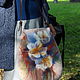 Bag felted Spring watercolor. Classic Bag. crafts philosophy. Online shopping on My Livemaster.  Фото №2