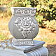 Concrete vase with a volume texture, the Lily of Provence, Vintage, Shabby. Pots1. Decor concrete Azov Garden. My Livemaster. Фото №4