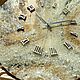 Glossy handmade wall clock made of rock crystal. Watch. Belle Arti (bellearti). Online shopping on My Livemaster.  Фото №2