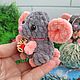 Игрушка мышка вязаная, брелок, мягкая  игрушка мышка. Амигуруми куклы и игрушки. Игрушки  от Натальи  Малыши для души. Интернет-магазин Ярмарка Мастеров.  Фото №2