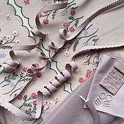 Набор для пошива нижнего белья из сетки молочный(090-006-302)