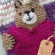 Вязаная кофта Mishka. Джемперы. Отвязные Вещи (otveschi). Интернет-магазин Ярмарка Мастеров.  Фото №2