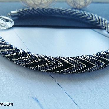 Украшения ручной работы. Ярмарка Мастеров - ручная работа Black zigzag. Handmade.