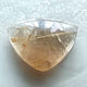 Order Cabochon with rutile needles. Gemlab. Livemaster. . Cabochons Фото №3