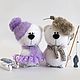 A couple of polar bears anglers, Stuffed Toys, Moscow,  Фото №1
