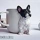 Bulldog on the mug. Mugs and cups. artroombullibull. Online shopping on My Livemaster.  Фото №2