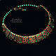 Necklace stylish trend copper (632) designer jewelry, Necklace, Salavat,  Фото №1