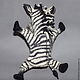 Zebra. Glove puppet. Bi-BA-Bo. Puppet show. Taya Kart. My Livemaster. Фото №4