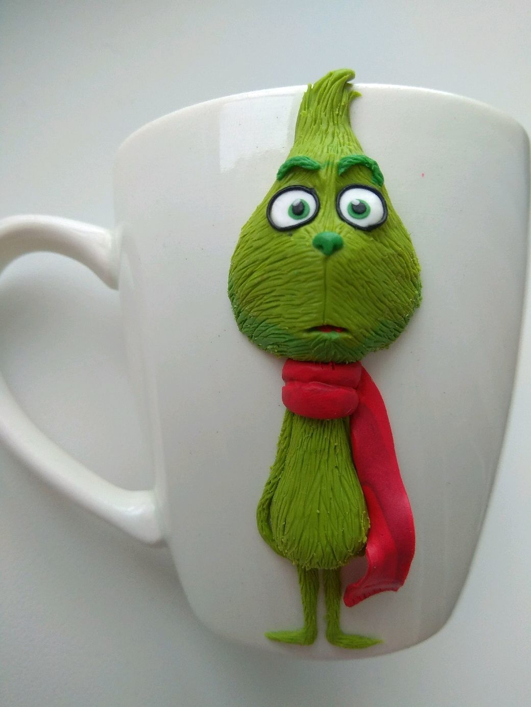 как слепить гринча из пластилина