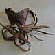 Universal hair cord bracelet 'Butterfly'. Cuff bracelet. Stinna freeform (stinna). Online shopping on My Livemaster.  Фото №2