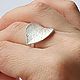 Кольцо серебро "Иней" 2. Кольца. Newstylejewelry. Ярмарка Мастеров.  Фото №4