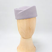 Аксессуары handmade. Livemaster - original item Hat-forage cap Elegance. color lavender. Handmade.