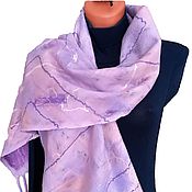 Аксессуары handmade. Livemaster - original item Scarves: Merino felted scarf Martha. Handmade.