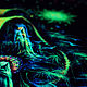 АЛХИМИЯ UV Декор на стену Шаманское флюрное полотно. Ритуальная атрибутика. ANAHART. Ярмарка Мастеров.  Фото №8