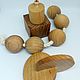 Wooden toys for kids Montessori set small (3 items). Teethers and rattles. Shop Grizunok teether. My Livemaster. Фото №6