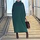 Платье с воротником изумрудное СТО ВОСЕМЬДЕСЯТ ПЯТЬ. Платья. Fresh-fashion. Ярмарка Мастеров.  Фото №6