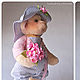 Мишка Sandra. Мягкие игрушки. Handmade by Artveronika. Интернет-магазин Ярмарка Мастеров.  Фото №2