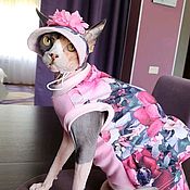 Зоотовары handmade. Livemaster - original item Clothing for cats dress 