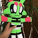 Инопланетянин сплот / sploot plush / мягкая игрушка из анимации. Мягкие игрушки. Галина Додонова. Ярмарка Мастеров.  Фото №6