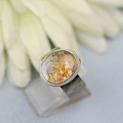Украшения handmade. Livemaster - original item Ring with quartz. Silver.. Handmade.