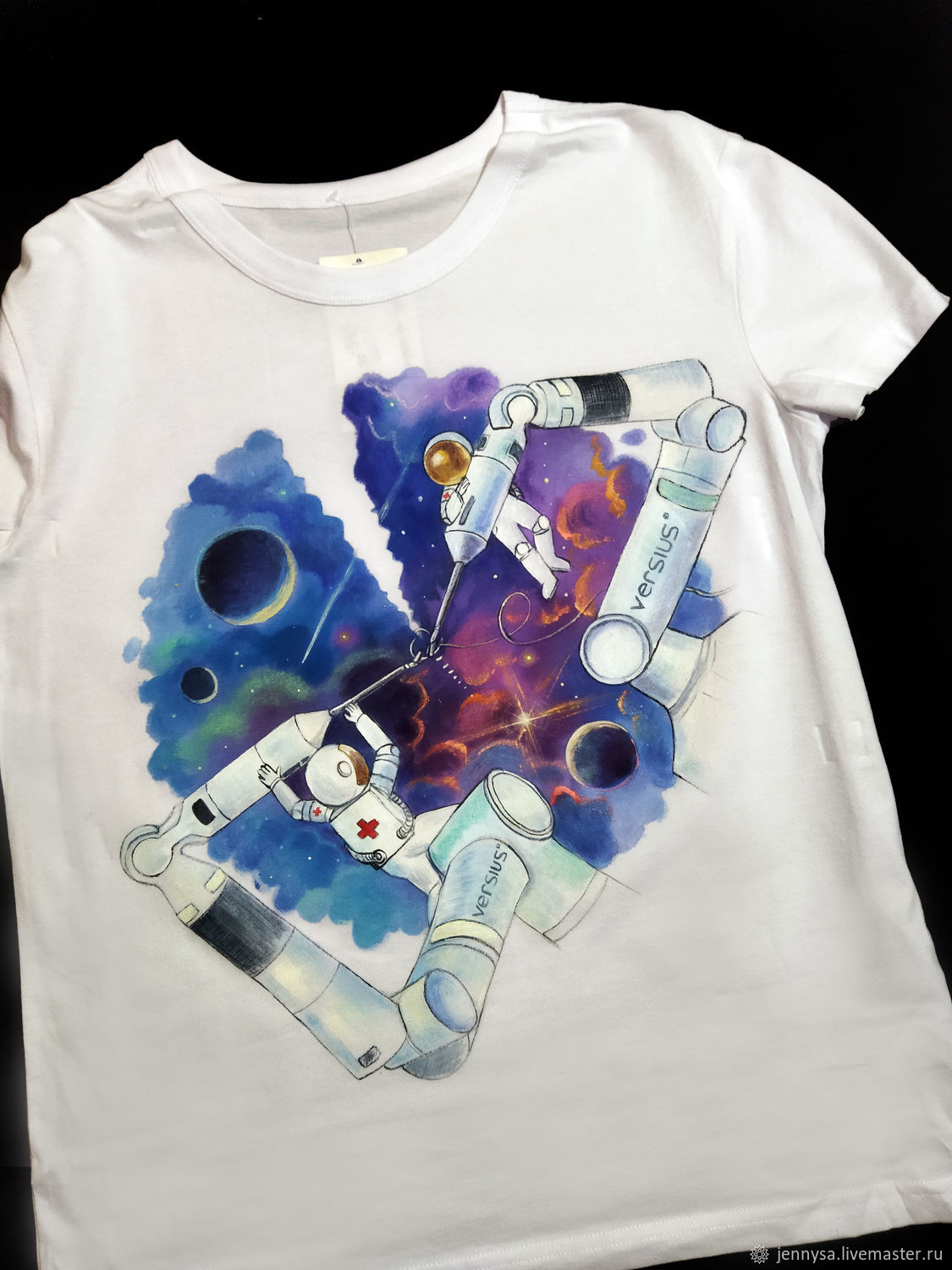 Мужская футболка 3d Cosmos XXS