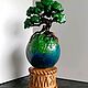 Статуэтка в виде земли с деревом символ стихии Земля. Статуэтки. Олег Велесюк  (Viking). Ярмарка Мастеров.  Фото №5